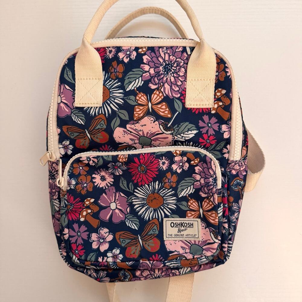 OshKosh B’gosh x Skip Hop Floral Butterfly Mini Toddler Backpack